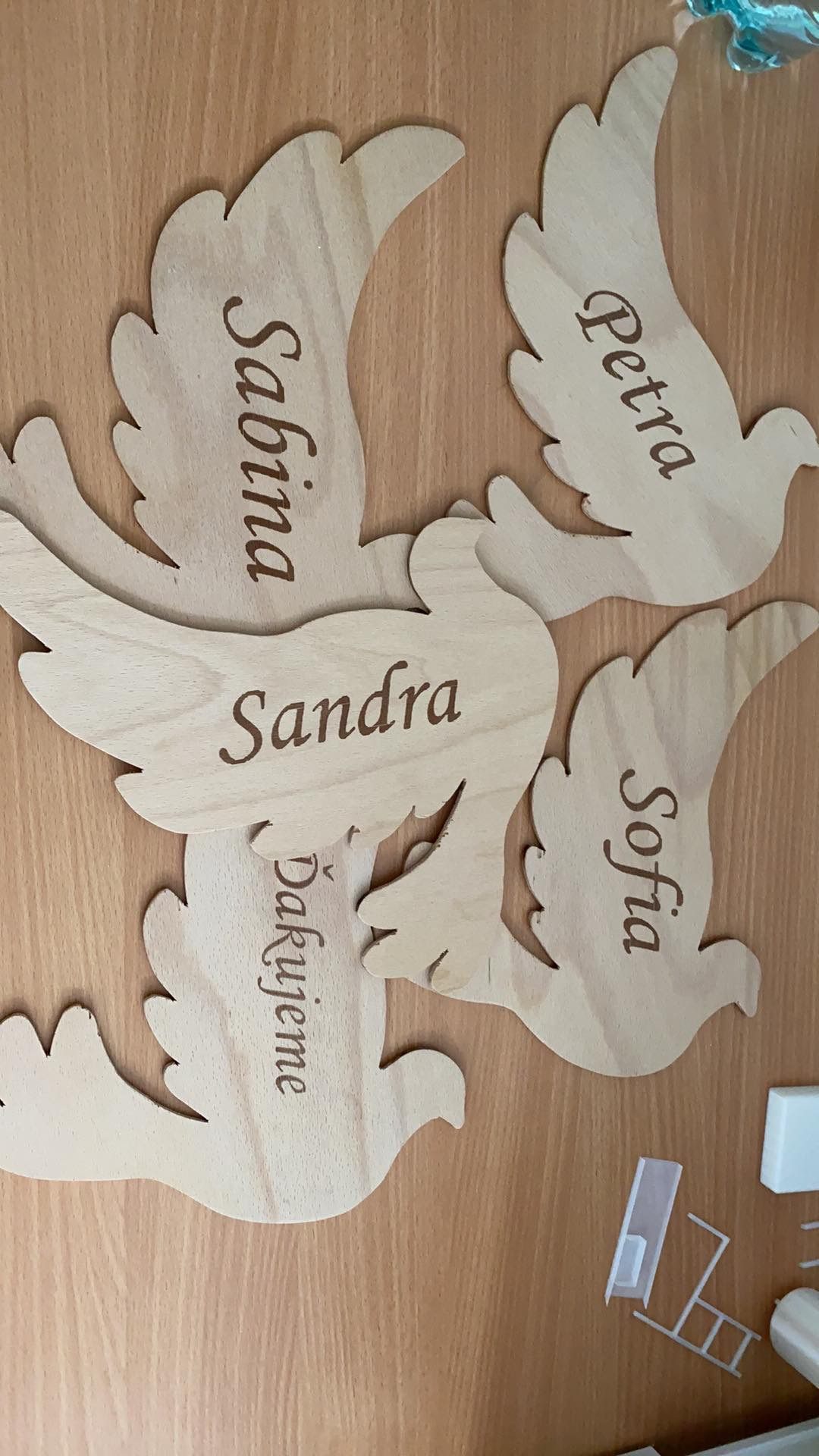 Wedding doves